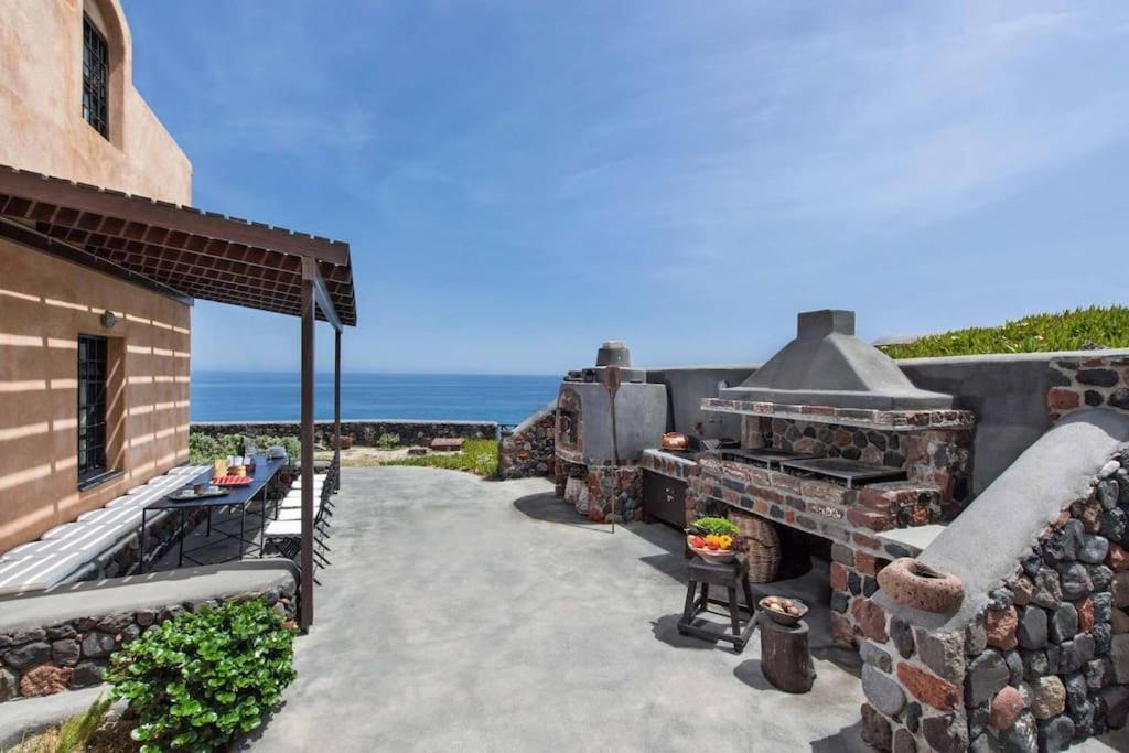 Ramni House: Private Villa With Pool By The Sea Oia  Exterior photo