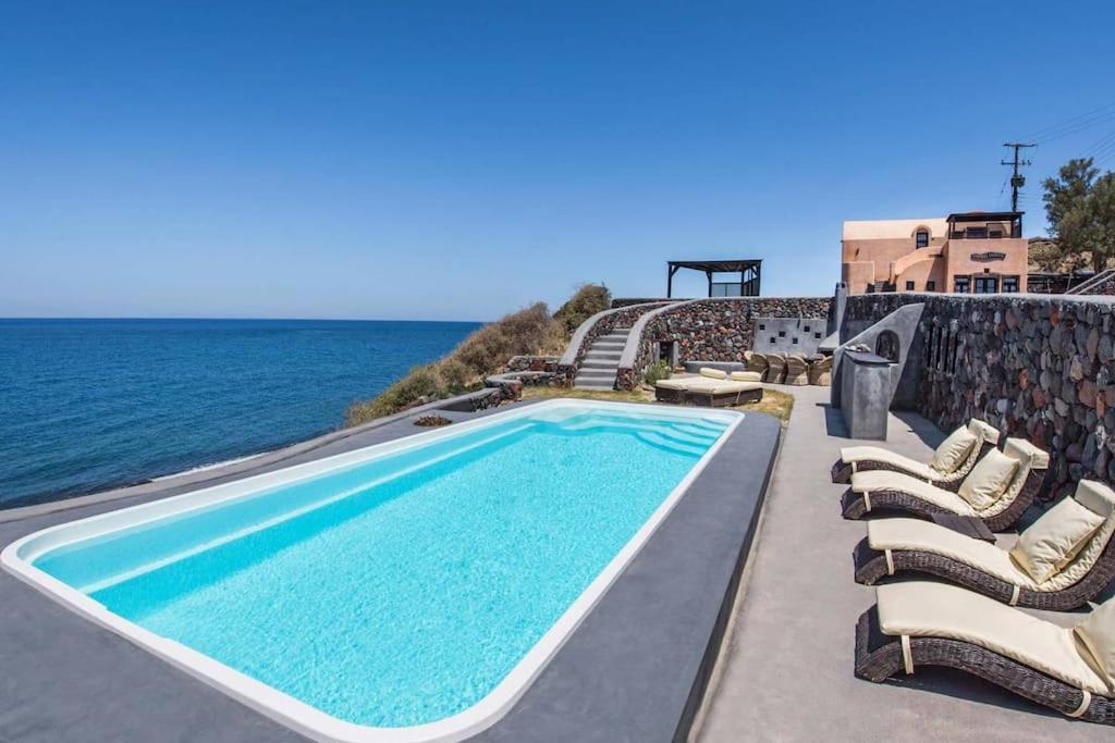 Ramni House: Private Villa With Pool By The Sea Oia  Exterior photo
